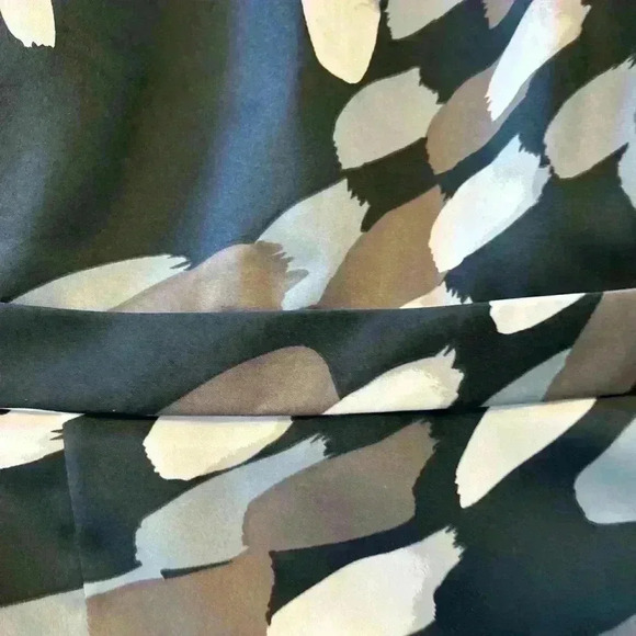 Banana Republic Women's Cap-Sleeve Sheath Dress Abstract Print - Size 6 - Picture 3 of 8